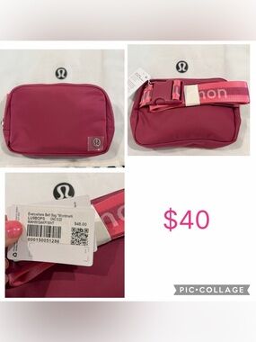 lululemon athletica Everywhere Belt Bag - Berry Pink